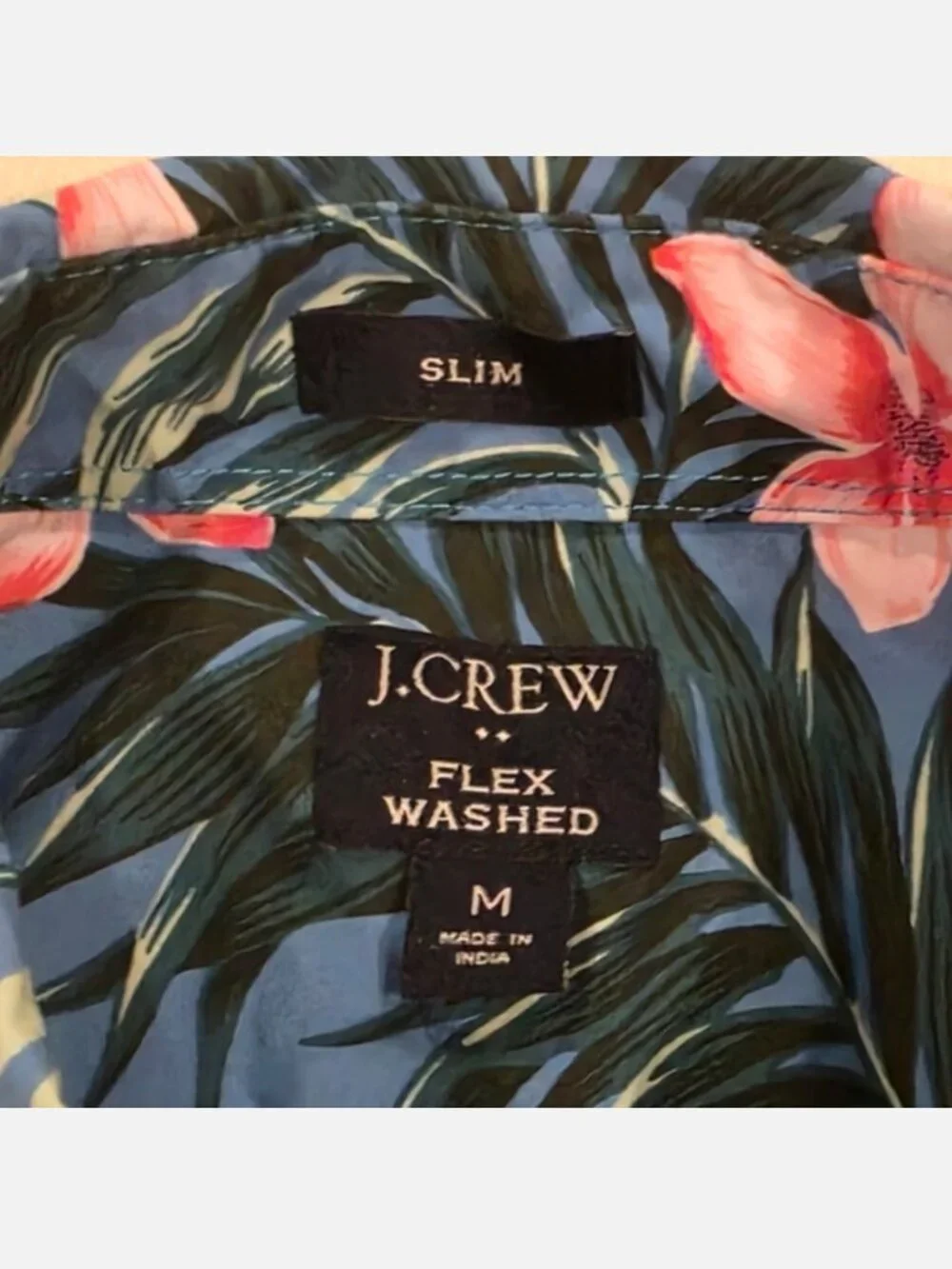 J. Crew Flex Washed Slim Fit Button Down M